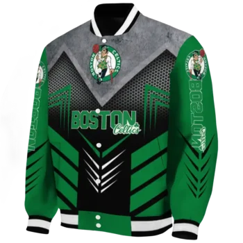 boston celtics arrow layer green black varsity jacket best selling.webp