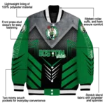 boston celtics arrow layer green black varsity jacket best selling.webp