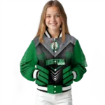 boston celtics arrow layer green black varsity jacket best selling.webp