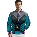 charlotte hornets arrow layer teal black varsity jacket best selling.webp