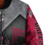 chicago bulls arrow layer red black bomber jacket best selling