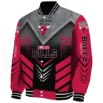 chicago bulls arrow layer red black varsity jacket best selling.webp