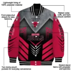 chicago bulls arrow layer red black varsity jacket best selling.webp