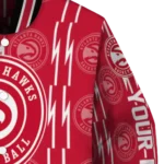 custom atlanta hawks bolt stripe red varsity jacket best selling.webp