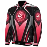 custom atlanta hawks mesh chest black varsity jacket best selling.webp