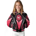 custom atlanta hawks mesh chest black varsity jacket best selling.webp