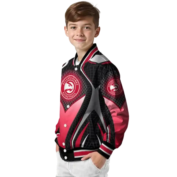 custom atlanta hawks mesh chest black varsity jacket trendy.webp