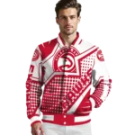 custom atlanta hawks star burst red varsity jacket best selling.webp