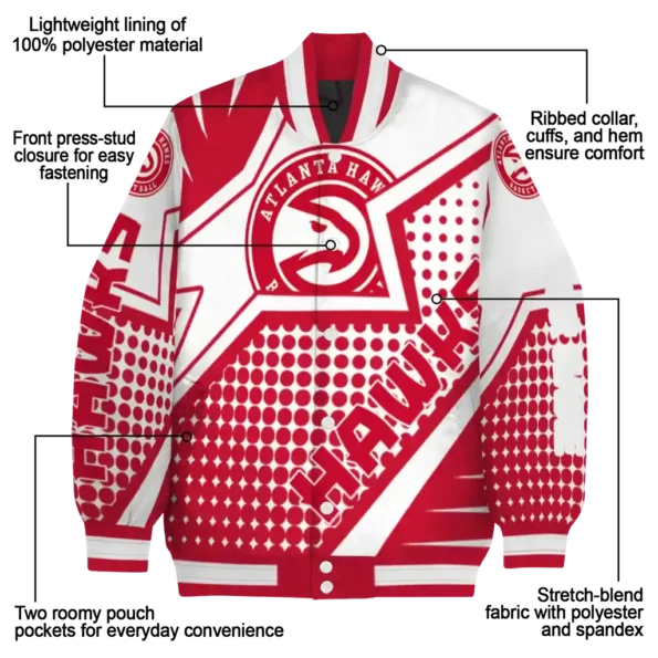 custom atlanta hawks star burst red varsity jacket new arrival.webp