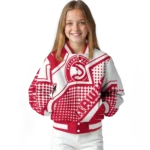 custom atlanta hawks star burst red varsity jacket best selling.webp