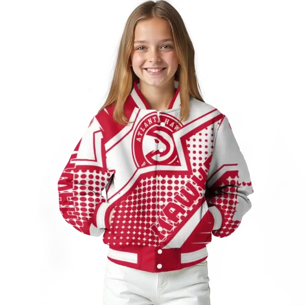 custom atlanta hawks star burst red varsity jacket top rated.webp