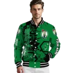 custom boston celtics hexagon cluster green black varsity jacket best selling.webp