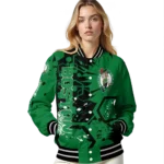 custom boston celtics hexagon cluster green black varsity jacket best selling.webp