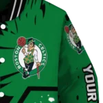 custom boston celtics hexagon cluster green black varsity jacket best selling.webp