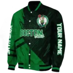 custom boston celtics hexagon mesh green black varsity jacket best selling.webp