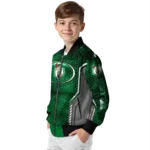 custom boston celtics power plate green bomber jacket best selling
