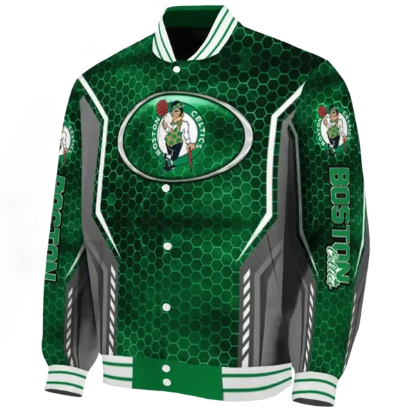 custom boston celtics power plate green varsity jacket best selling.webp