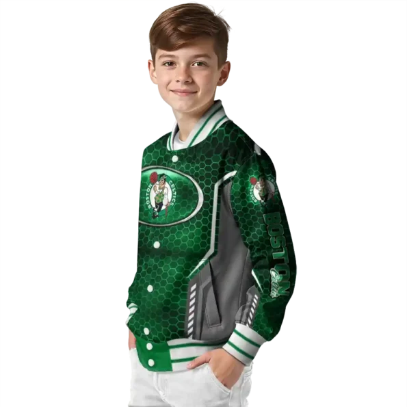 custom boston celtics power plate green varsity jacket trendy.webp