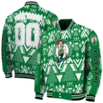 custom boston celtics pyramid shapes green varsity jacket best selling.webp