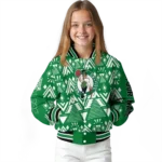 custom boston celtics pyramid shapes green varsity jacket best selling.webp