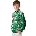 custom boston celtics pyramid shapes green varsity jacket best selling.webp