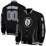 custom brooklyn nets chevron arrow black varsity jacket best selling.webp