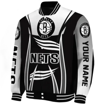 custom brooklyn nets mesh effect black varsity jacket best selling.webp