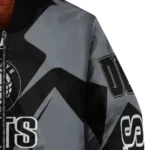 custom brooklyn nets spider mark black bomber jacket best selling
