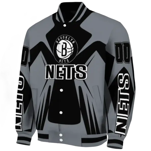 custom brooklyn nets spider mark black varsity jacket best selling.webp