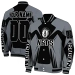 custom brooklyn nets spider mark black varsity jacket best selling.webp