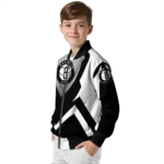 custom brooklyn nets v stripes black white bomber jacket best selling