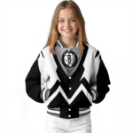 custom brooklyn nets v stripes black white varsity jacket best selling.webp
