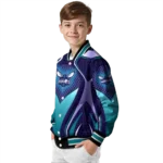 custom charlotte hornets mesh chest black varsity jacket best selling.webp