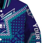 custom charlotte hornets star burst teal varsity jacket best selling.webp
