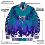custom charlotte hornets winged blaze teal white varsity jacket best selling.webp