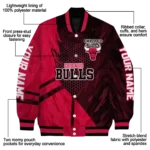 custom chicago bulls hexagon mesh red black varsity jacket best selling.webp