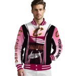 custom cleveland cavaliers mesh effect wine black varsity jacket best selling.webp