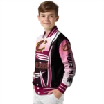 custom cleveland cavaliers mesh effect wine black varsity jacket best selling.webp
