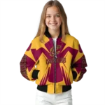custom cleveland cavaliers spider mark wine bomber jacket best selling
