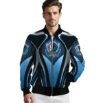 custom dallas mavericks mesh chest black bomber jacket best selling