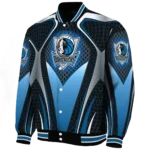 custom dallas mavericks mesh chest black varsity jacket best selling.webp