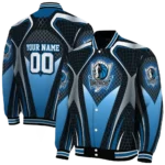custom dallas mavericks mesh chest black varsity jacket best selling.webp