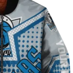 custom dallas mavericks star burst blue bomber jacket best selling