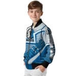 custom dallas mavericks star burst blue bomber jacket best selling