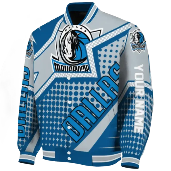 custom dallas mavericks star burst blue varsity jacket best selling.webp