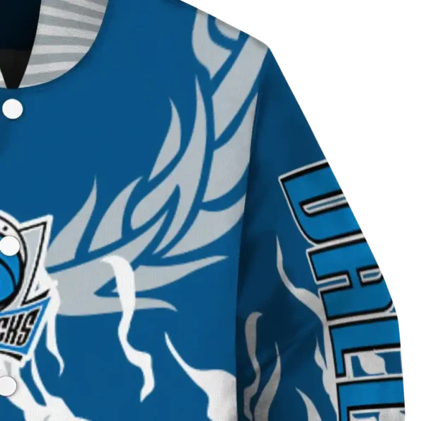 custom dallas mavericks winged blaze blue white varsity jacket premium grade.webp