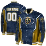 custom denver nuggets power plate blue varsity jacket best selling.webp