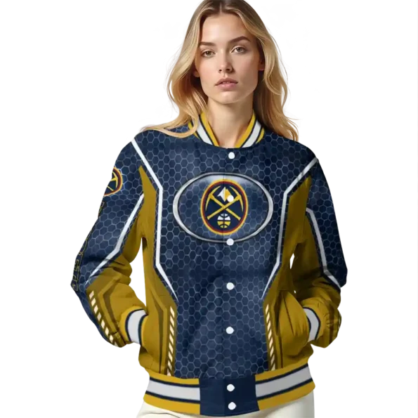 custom denver nuggets power plate blue varsity jacket latest model.webp