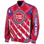 custom detroit pistons chevron angles red varsity jacket best selling.webp