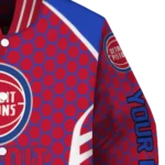 custom detroit pistons hexagon grid red varsity jacket best selling.webp